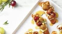 Rosemary Roasted Grape Crostini Rosemary Roasted Grape Crostini