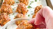 Cheesy Bisquick Sausage Balls Cheesy Bisquick Sausage Balls