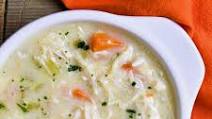 Instant Pot Creamy Chicken Soup (+video) Instant Pot Creamy Chicken Soup (+video)