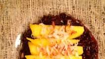Purple Sticky Rice with Mango Purple Sticky Rice with Mango