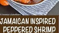 Jamaican Inspired Peppered Shrimp Jamaican Inspired Peppered Shrimp