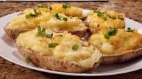 Air Fryer Twice Baked Potatoes Air Fryer Twice Baked Potatoes