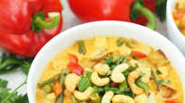 Slow Cooker Curry with Tofu and Veggies Slow Cooker Curry with Tofu and Veggies