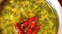 Bachali Kura Pappu | Andhra Malabar Spinach Dal Bachali Kura Pappu | Andhra Malabar Spinach Dal