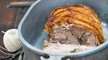 Porchetta (roast pork with crackling) - Umbria Porchetta (roast pork with crackling) - Umbria