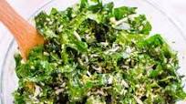 Lemon Kale Salad with Garlic and Parmesan Lemon Kale Salad with Garlic and Parmesan