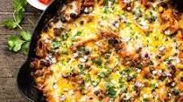 Beef and Veggie Enchilada Skillet Beef and Veggie Enchilada Skillet
