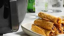 Air-Fryer Taquitos with Cauliflower and Black Beans Air-Fryer Taquitos with Cauliflower and Black Beans