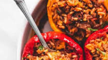 BEST Ever Easy Stuffed Peppers (5 Ingredients) BEST Ever Easy Stuffed Peppers (5 Ingredients)