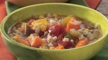 Slow-Cooker Vegetable Soup with Barley Slow-Cooker Vegetable Soup with Barley