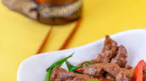 Pork Stir Fry with Scallions Pork Stir Fry with Scallions