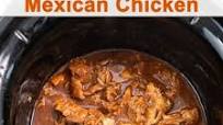 Slow Cooker Mexican Chicken Slow Cooker Mexican Chicken