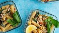 Creamy Tuscan Inspired Rigatoni with Pork Mince Creamy Tuscan Inspired Rigatoni with Pork Mince