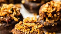 The BEST Vegan Stuffed Mushrooms The BEST Vegan Stuffed Mushrooms