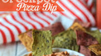 Easy Crockpot Pizza Dip Easy Crockpot Pizza Dip