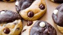 Double Chocolate Chip Swirl Cookies Double Chocolate Chip Swirl Cookies