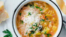 Slow Cooker Winter Vegetable Soup with Split Red Lentils Slow Cooker Winter Vegetable Soup with Split Red Lentils