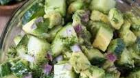 Cucumber Avocado Salad Cucumber Avocado Salad