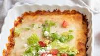 Low Carb Enchiladas with Beef & Beans Low Carb Enchiladas with Beef & Beans