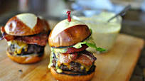 Bacon Cheddar Ranch Pub Burgers Bacon Cheddar Ranch Pub Burgers