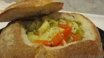 Bread Bowl Chicken Noodle Soup Bread Bowl Chicken Noodle Soup