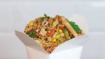 Air Fryer Fried Rice with Quorn Vegan Fillets Air Fryer Fried Rice with Quorn Vegan Fillets