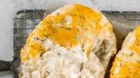Super Cheesy Twice Baked Potatoes for Two Super Cheesy Twice Baked Potatoes for Two