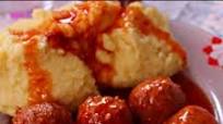 Albóndigas en salsa barbacoa Albóndigas en salsa barbacoa