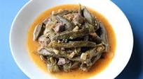 Lebanese Okra Stew with Meat (Bamia bi Lahme) Lebanese Okra Stew with Meat (Bamia bi Lahme)