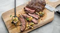 Chili Rubbed Steak with Corn Salsa Chili Rubbed Steak with Corn Salsa