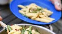Vegan Lemon Pasta - Easy One-Pot Camp Stove Recipe Vegan Lemon Pasta - Easy One-Pot Camp Stove Recipe