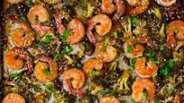 Sheet Pan Shrimp and Broccoli Sheet Pan Shrimp and Broccoli