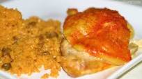 Baked Puerto Rican Chicken Baked Puerto Rican Chicken