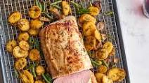 3-Ingredient Trader Joe’s Dinner: Sheet Pan Pork Loin with Herb Potatoes and Vegetables 3-Ingredient Trader Joe’s Dinner: Sheet Pan Pork Loin with Herb Potatoes and Vegetables