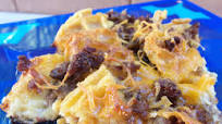 Waffle Breakfast Casserole Waffle Breakfast Casserole