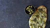 Focaccia with Oyster Mushrooms Focaccia with Oyster Mushrooms