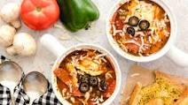 Pepperoni Pizza Soup - B Pepperoni Pizza Soup - B