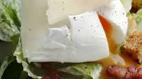 Caesar Salad with Poached Eggs and Bacon Caesar Salad with Poached Eggs and Bacon