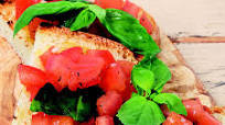 Bruschetta al pomodoro Bruschetta al pomodoro