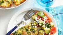 Spinach-Mushroom Frittata with Avocado Salad Spinach-Mushroom Frittata with Avocado Salad