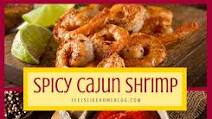 Spicy Cajun Shrimp - Great Over Pasta or Rice - One Skillet Meal Spicy Cajun Shrimp - Great Over Pasta or Rice - One Skillet Meal