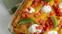 Creamy Chicken Enchilada Casserole Creamy Chicken Enchilada Casserole