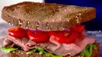 Roast Beef Sandwich with Watercress and Horseradish Mayonnaise Roast Beef Sandwich with Watercress and Horseradish Mayonnaise