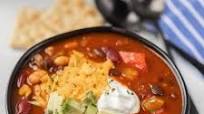 Crock Pot Vegetarian Chili Recipe Crock Pot Vegetarian Chili Recipe