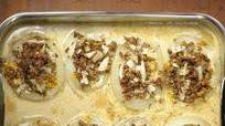 Oven Roasted Stuffed Spanish Onions Oven Roasted Stuffed Spanish Onions