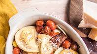 Tomato Bacon & Cheese Pierogy Bake Tomato Bacon & Cheese Pierogy Bake