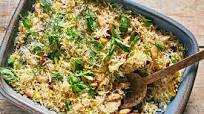 Baked Rice With White Beans, Leeks and Lemon Baked Rice With White Beans, Leeks and Lemon
