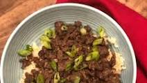 Paleo Korean Ground Beef over Cauliflower Rice Paleo Korean Ground Beef over Cauliflower Rice
