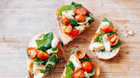 Buffalo Mozzarella Bruschetta Buffalo Mozzarella Bruschetta