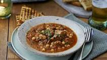Chorizo, pork belly & chickpea casserole Chorizo, pork belly & chickpea casserole